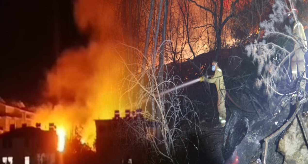 koycegiz yaniyor evler bosaltilmaya baslandi pMAHyZtr