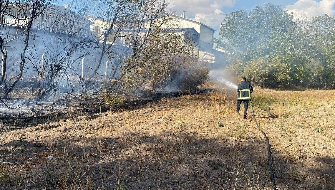 cankirida ot yangini is2mscLt