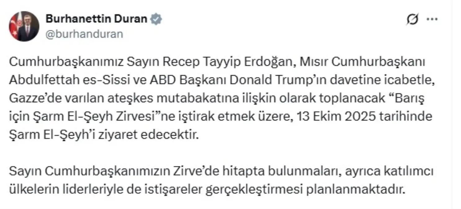 cumhurbaskani erdogan baris zirvesi icin misira gidiyor UTp2DFMG.jpg
