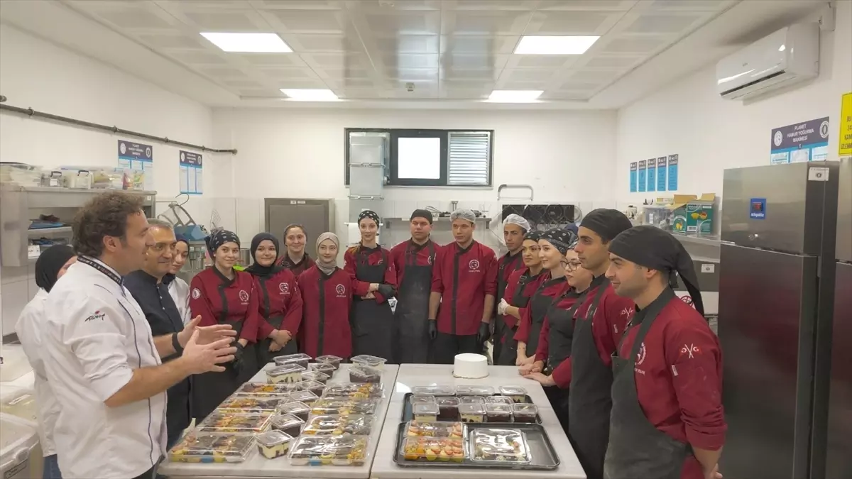 TOGÜ Mutfak Eğitimi ile Örnek Model Oluyor