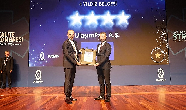 UlaşımPark’ın kalite yolculuğu 4 yıldızla tescillendi