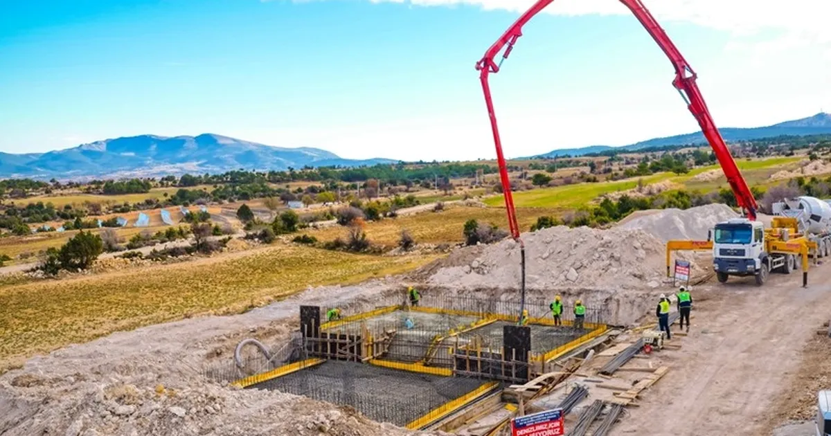 Denizli’de içme suyu için yatırımlar sürüyor